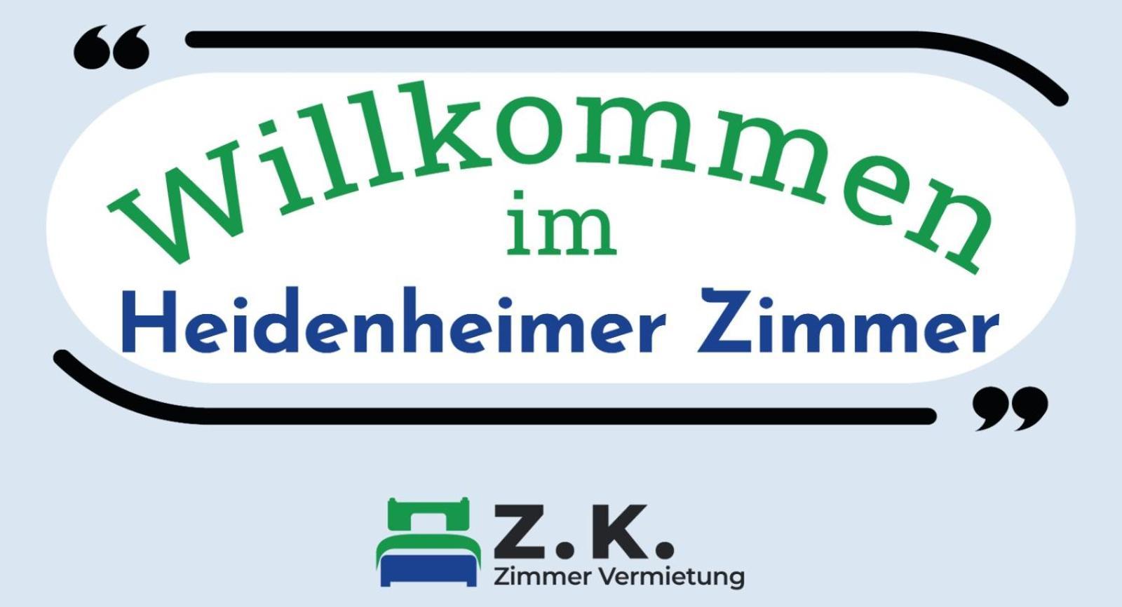 Heidenheimer Zimmer Zewnętrze zdjęcie